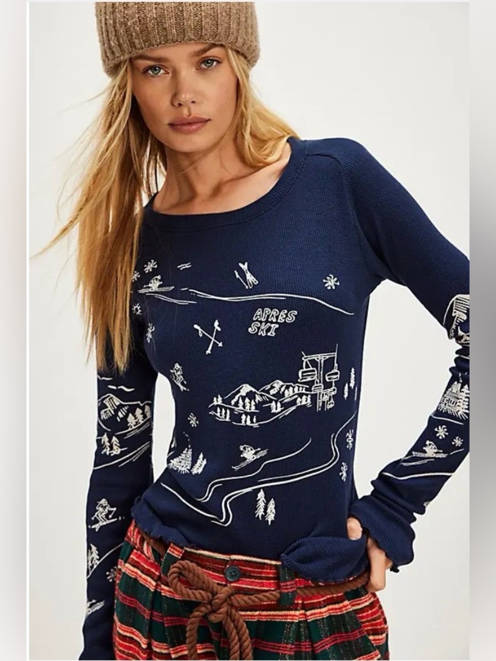 Free People x RAGABOND Wonderland Thermal Top